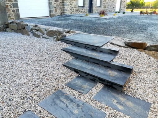 Escalier ardoise Escalier ardoise