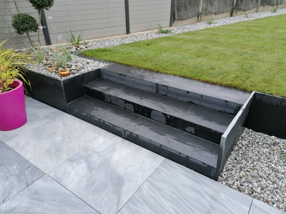 escalier bloc marche ardoise escalier bloc marche ardoise