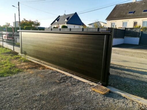 Portail alu coulissant Portail alu coulissant