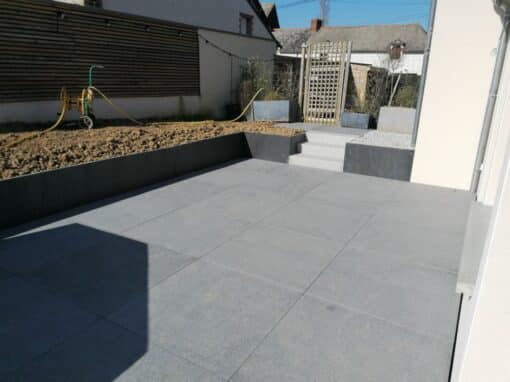 terrasse granit retenue terre en ardoise escalier bloc marche granit terrasse granit retenue terre en ardoise escalier bloc marche granit
