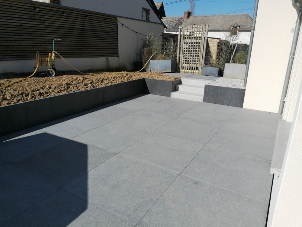 terrasse granit retenue terre en ardoise escalier bloc marche granit terrasse granit retenue terre en ardoise escalier bloc marche granit