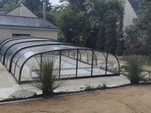 Aménagement tour de piscine en cours Aménagement tour de piscine en cours